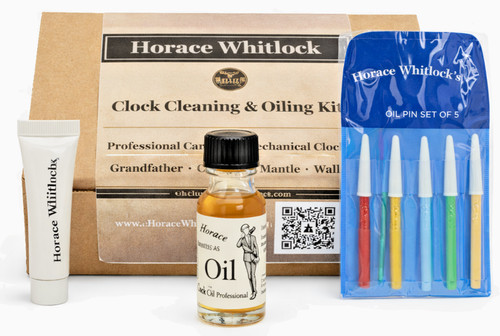 Clock oil cleaning kit - clock,