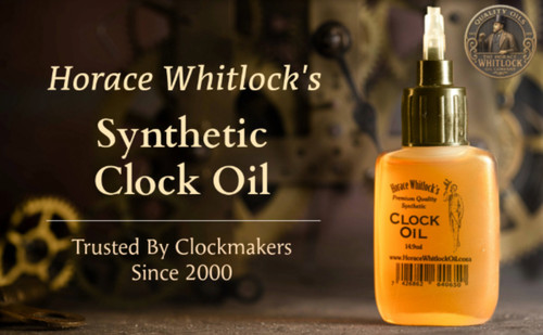 Clock oil grandfather - oil,